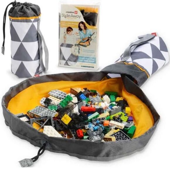 Creative QT Other - On-The-Go Mini Storage Bag / Table Top Play Mat / Toy Organizer - NEW